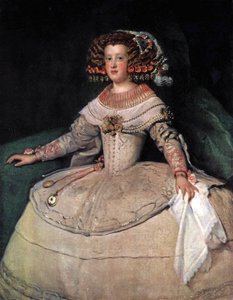 infanta margarita teresa in a pink dress Infanta Margarita Teresa in a Pink Dress