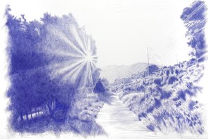 Backlight 1, 2023 by Diego Beyro