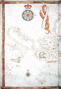 Italy, Greece and the Cyclades (detail) by Diego Homem