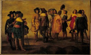 Conversation or Meeting of Thirteen Characters