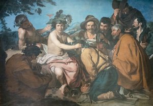 Triumph of Bacchus, aka The Drinkers (after Diego Velazquez)