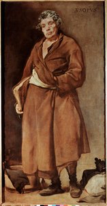 Portrait of Aesop, Greek Writer by Diego Velázquez