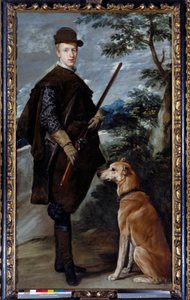 Portrait of Cardinal-Infante Ferdinand of Austria in a Hunting Suit by Diego Velázquez