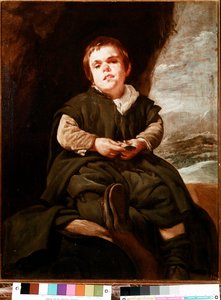 Portrait of Don Francisco Lezcano, dwarf of the Court of Spain