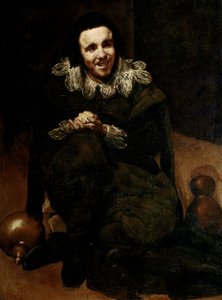 Portrait of the Buffone Calabacillas, c.1639 by Diego Rodriguez de Silva y Velazquez