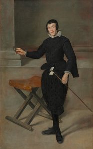 Portrait of the Jester Calabazas, c.1631-1632 by Diego Velázquez