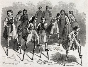 The game of the echasse at Ulm