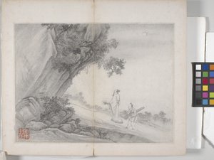 Album Of Landscape Paintings by Ding Yunpeng