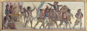 The Departure of the Conscripts, The Homeland in Danger: Sketch for the School of Rue de Château-Landon