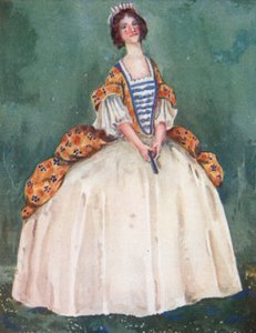 A Woman of the Time of Queen Anne 1702-1714 by Dion Clayton Calthrop