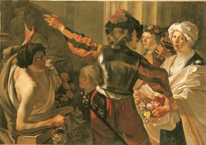 An Offering to Ceres by Dirck Baburen van