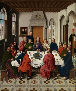 Triptych of the Last Supper (detail)