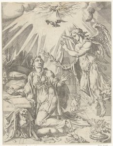 Annunciation (The Fall and Redemption of Mankind through the Life and Passion of Christ)