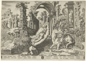 Balaam and the Angel by Dirck Volckertsz. Coornhert