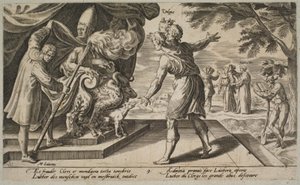 The Moral Decline of the Clergy by Dirck Volckertsz. Coornhert