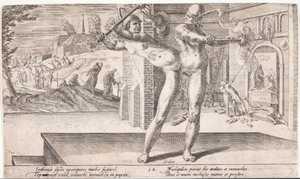The Rebellious People Destroying the Icons and Chasing Away the Clergy by Dirck Volckertsz. Coornhert