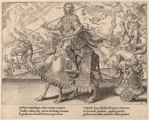 The Triumph of Isaac by Dirck Volckertz Coornhert after Maerten van Heemskerck