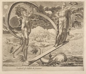 Fortune Using Man as a Plaything from Six Sayings about Fortune by Dirck Volkertsen Coornhert