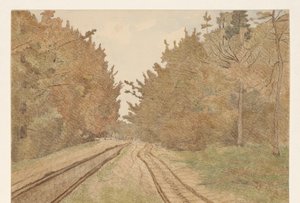 Landscape in Drenthe by Dirk Arnoldus Tavenraat