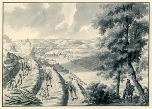 View of Namur and the River Maas, Seen from the South-west