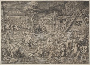 The Deluge by Dirk Vellert