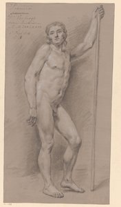 Standing Male Nude, Front View (2nd Prize 1776)