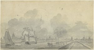 View of Zierikzee by Dirk de Jong