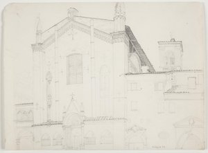 The Cathedral in Bologna by Ditlev Blunck