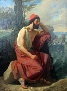 Odysseus on the Island of Calypso