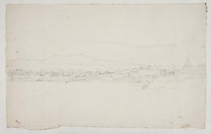 View Towards Rome with the Cathedral on the Right by Ditlev Blunck
