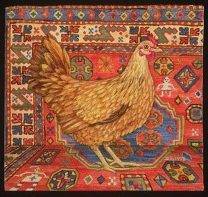 Brown Carpet Chicken by Ditz