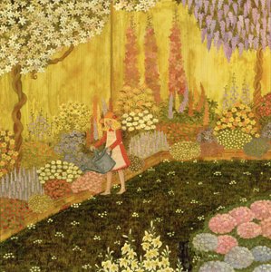 Girl in the Garden by Ditz
