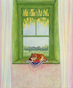 Laburnum Cat by Ditz
