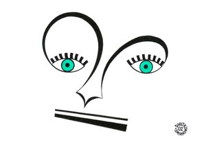 Alto Clef Face by Dmitri Smirnov