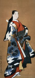 Japanese courtesan, c. 1705-1715