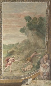 Apollo Killing the Cyclops Fresco from Villa Aldobrandini