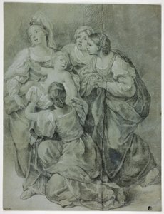 Group of Four Women and Child