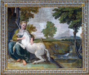 Virgin with a Unicorn. 1604-05