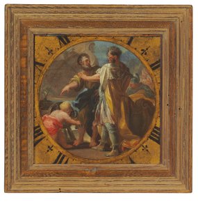 Archimedes Demonstrating His Invention to King Hieron of Syracuse by Domenico Antonio Vaccaro