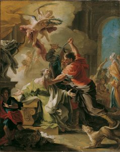 Martyrdom of Saint Procopius by Domenico Antonio Vaccaro