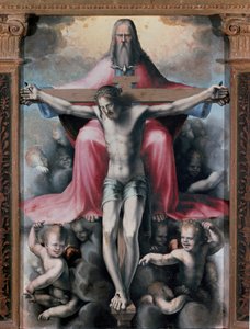 Triptych of the Trinity (detail) by Domenico Beccafumi