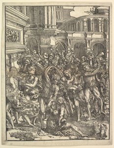 The Massacre of the Innocents (detail), 1517 by Domenico Campagnola