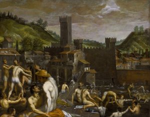 Bathing Guests in San Niccolo