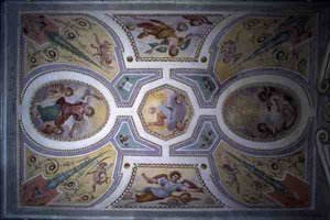The Father, the Son and the Holy Ghost with Saints and Angels