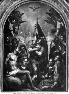 The Martyr-Saints in Adoration of the Holy Spirit