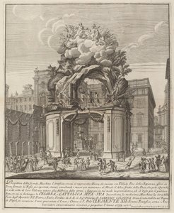 Jupiter and Minerva and the Forge of Vulcan, for the "Chinea" Festival
