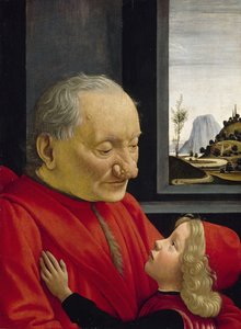 An Old Man and His Grandson
