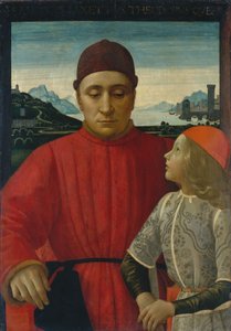Francesco Sassetti and His Son Teodoro, c.1488