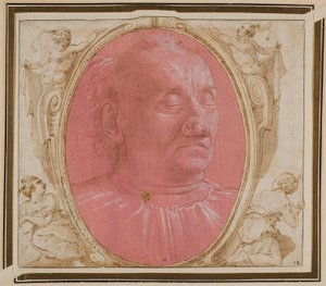 Head of an Old Man by Domenico Ghirlandaio
