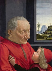 An Old Man and His Grandson